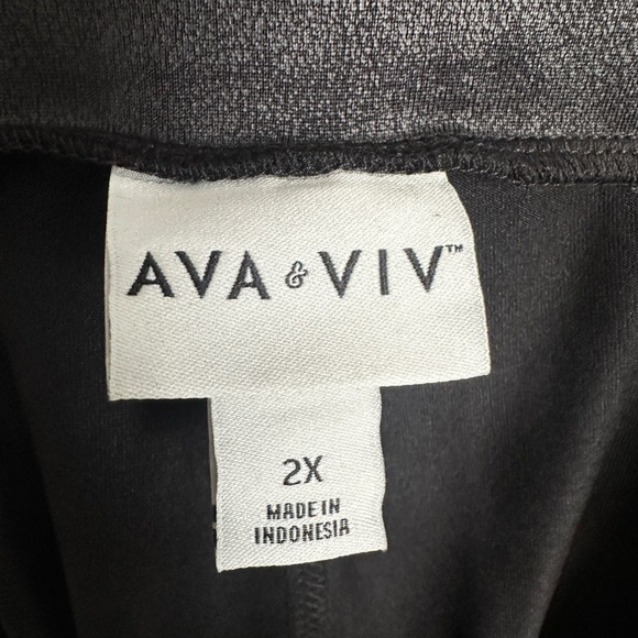 COPY - NWT Plus Size Womens Liquid (leather look) Shine High Waisted Black Legg… - Picture 6 of 6